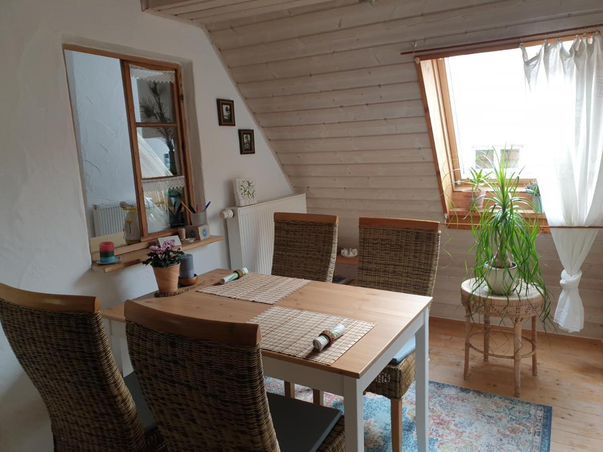 Unser Obervolkacher Ferienhaus-einfach gemütlich! Exterior foto